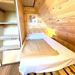 בקתה La Au Pied Des Pistes *