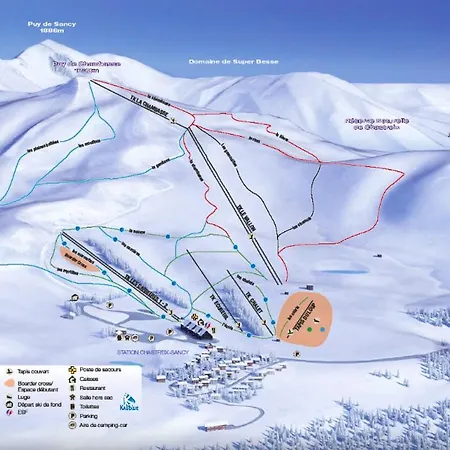 La Au Pied Des Pistes Domek alpejski Chastreix